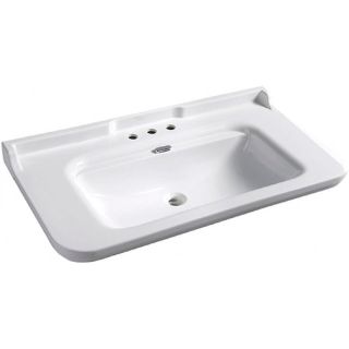 Раковина Kerasan Waldorf  4144K1bi/cr*3 Белая 120 см